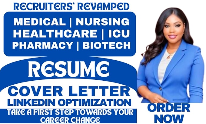 Bestseller - write healthcare resumes for doctors nurses surgeons biotech pharmacy CV