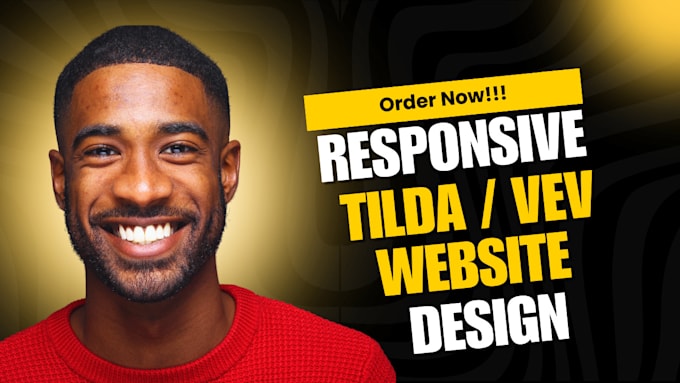 Gig Preview - Design or redesign your website in tilda, vev