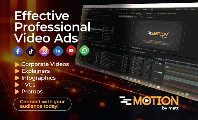 Bestseller - create an effective motion graphics ad for your business