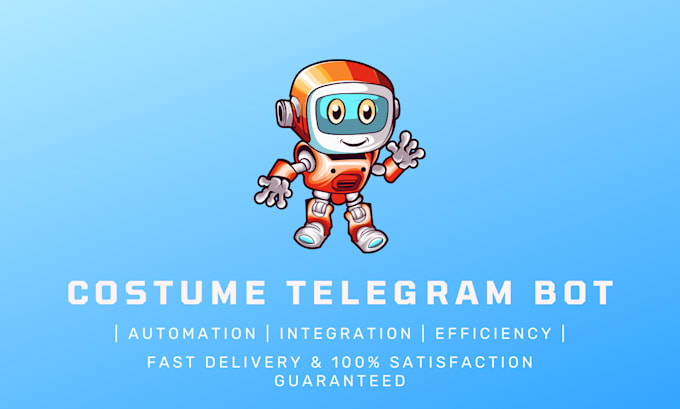 Gig Preview - Be your professional telegram bot developer