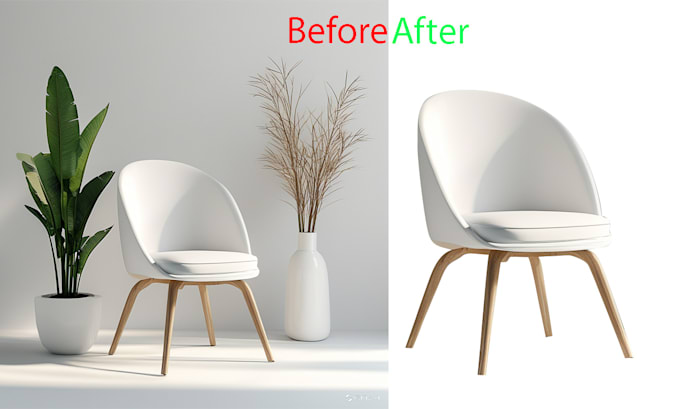 Gig Preview - Do background remove or white transparent, clipping path