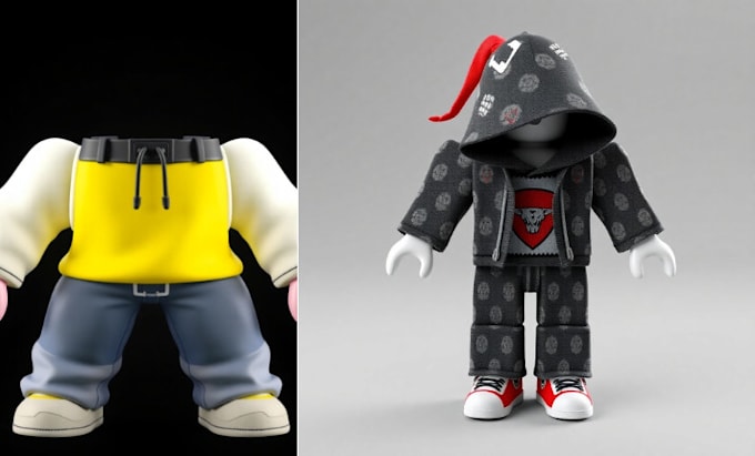 Gig Preview - Create roblox clothing for you, roblox ugc  accessories, roblox model wearables