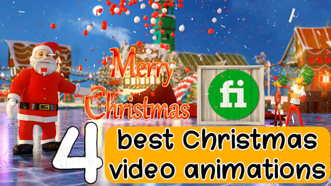 Gig Preview - Making christmas parade video animation