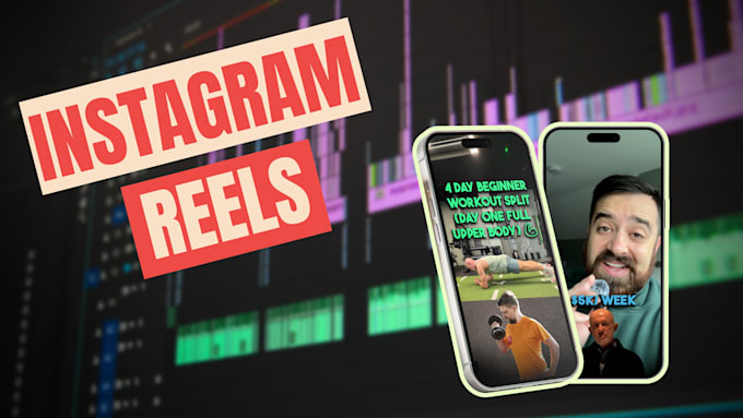 Gig Preview - Edit your instagram reels and tiktoks to be more engaging