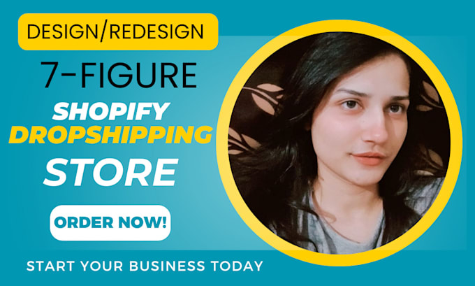 Gig Preview - Build automated passive income shopify dropshipping store or website