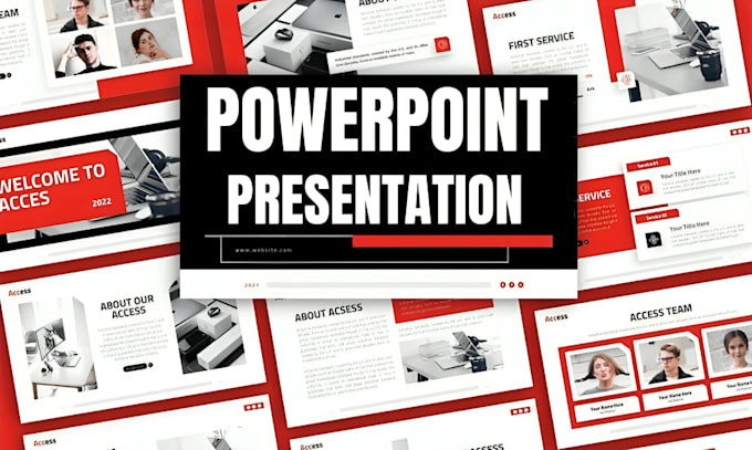 Bestseller - design powerpoint presentation template and investor pitch deck