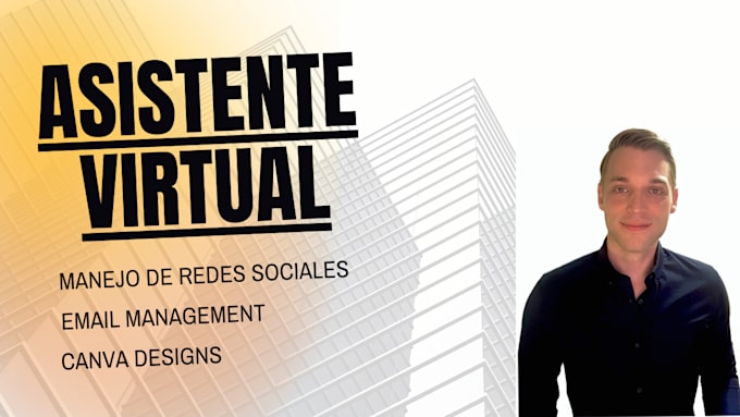 Gig Preview - Be your virtual assistant in english and spanish