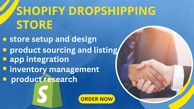 Bestseller - set up your shopify dropshipping store for maximum sales