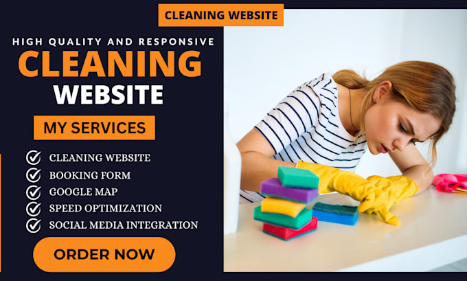 Bestseller - house cleaning website office cleaning cleaning service website