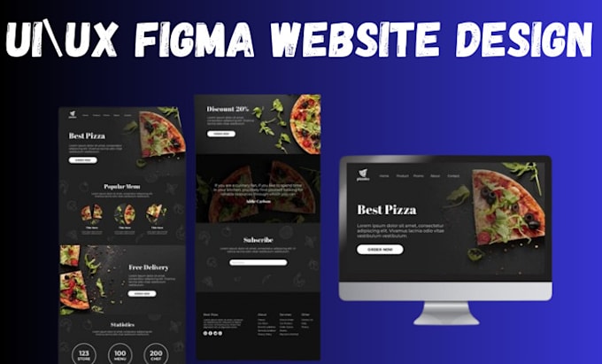 Bestseller - do website UI UX design, web UI, landing page UI UX design in figma