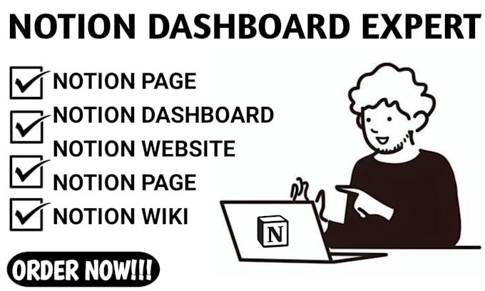 Bestseller - build a notion dashboard template as notion expert notion dashboard