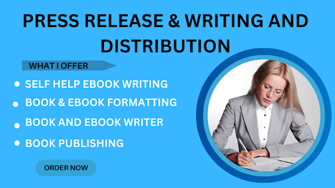 Gig Preview - Write and distribution your press release distribution