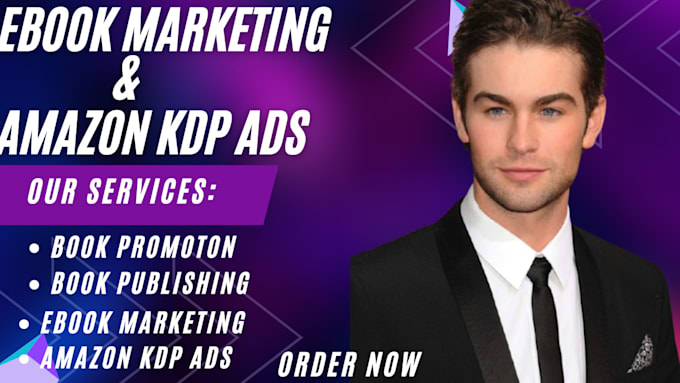 Gig Preview - Do ebook marketing amazon kdp book publishing book promotion amazon kdp ads