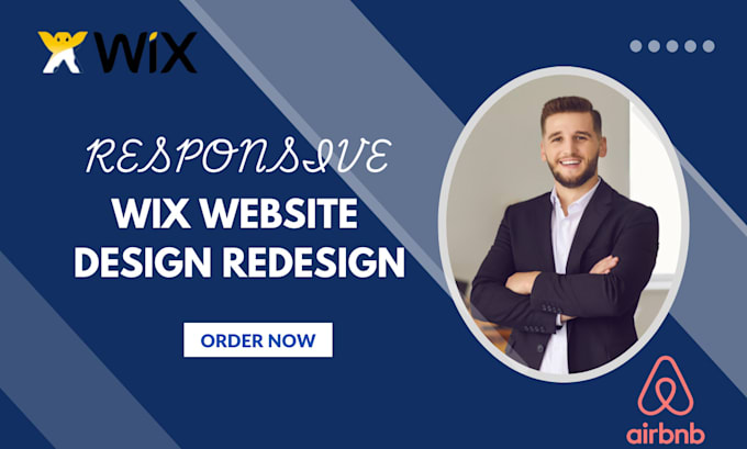 Gig Preview - Design wix website redesign wix website design wix landing page wix studio