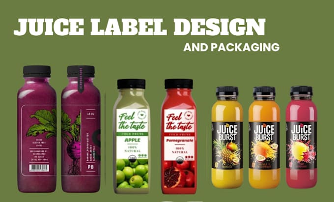 Bestseller - do juice label  beverage water energy bottle product packaging label and design