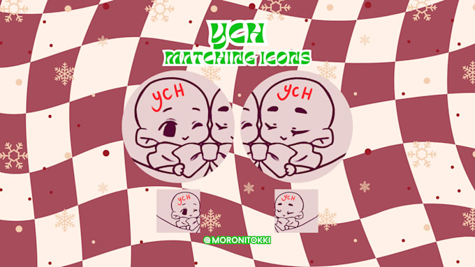 Gig Preview - Draw a cute chibi ych couple