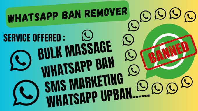 Bestseller - do whatsapp bulk message marketing and unban your banned whatsapp account