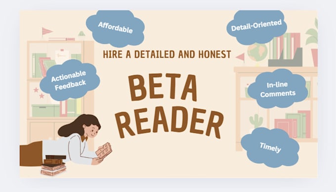 Bestseller - beta read your novel and provide thorough, honest feedback