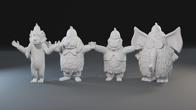 Gig Preview - Sculpt 3d character model warhammer 40k  3d miniature dnd tabletop for printing