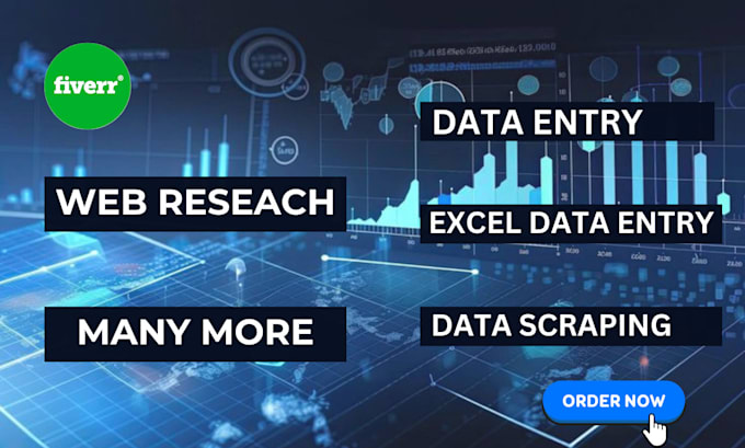 Gig Preview - Do web research and data entry