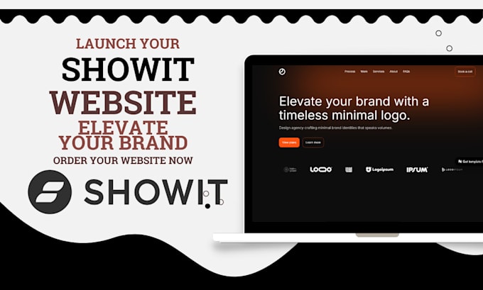 Gig Preview - Design a professional showit website ecommerce seo wix store design or redesign