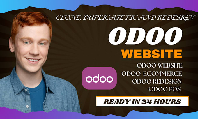 Gig Preview - Build odoo ecommerce website odoo theme customization odoo furniture resturant