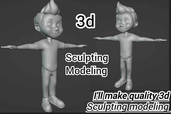 Gig Preview - Do 3d character modeling 3d sculpting printing warhammer 40k