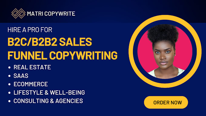 Gig Preview - Copywrite business sales funnel, real estate, course onboarding, diet funnel