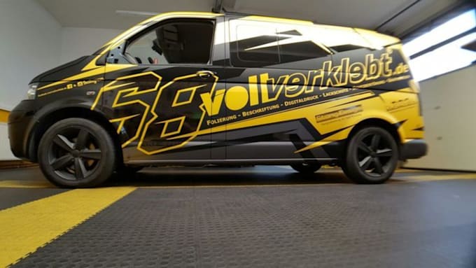 Gig Preview - Design professional vehicle graphics for all types of cars and vans