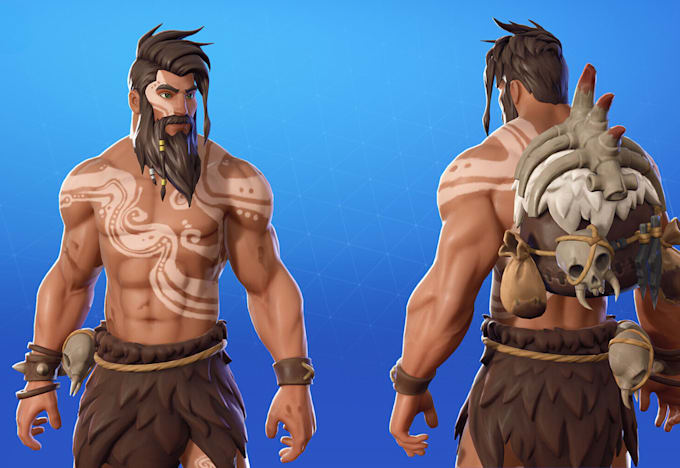 Bestseller - do stylized fortnite character 3d game character for unreal engine game or unity