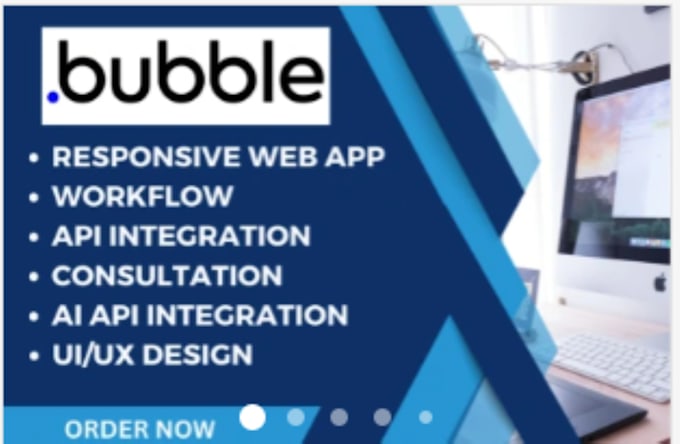 Gig Preview - Develop bubble io app, bubble plugin, bubble mvp bubble saas bubble marketplace