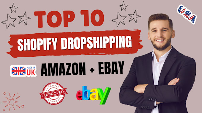 Gig Preview - Provide USA, UK, shopify source, best china dropshipping agent