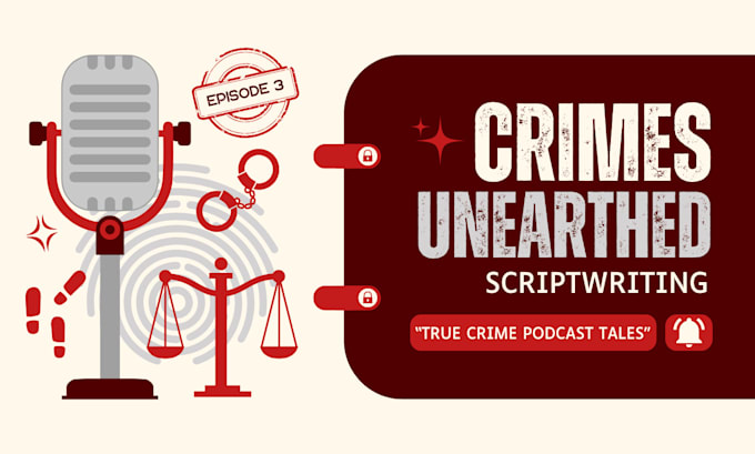 Gig Preview - True crime scriptwriting podcast writing youtube scriptwriting true crime story