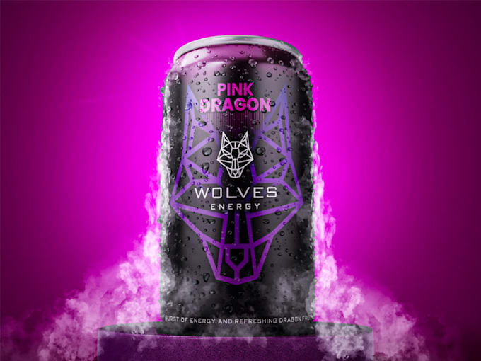 Bestseller - do 3d cgi animation for energy drink soda can beer label design beverage design