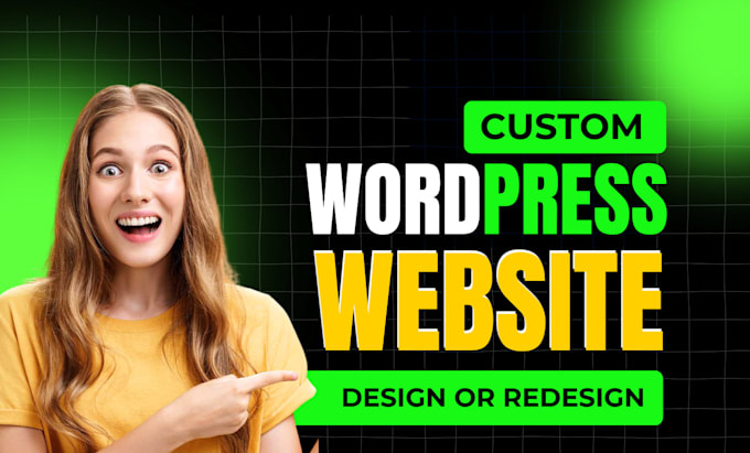 Gig Preview - Create a responsive wordpress website design redesign seo optimization