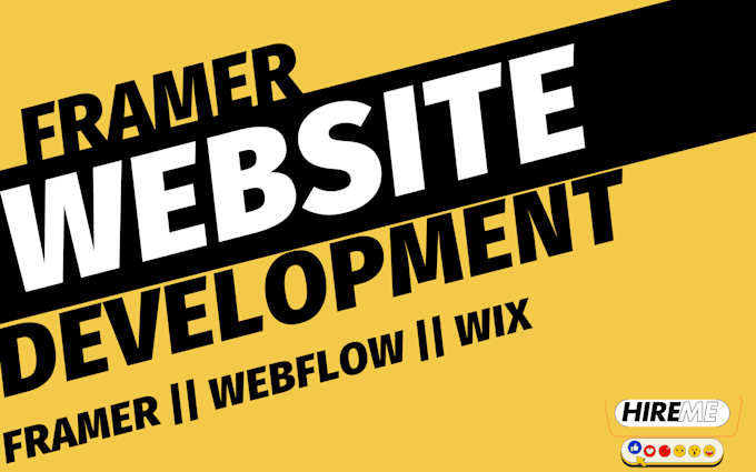 Gig Preview - Develop or design stunning website using framer or webflow