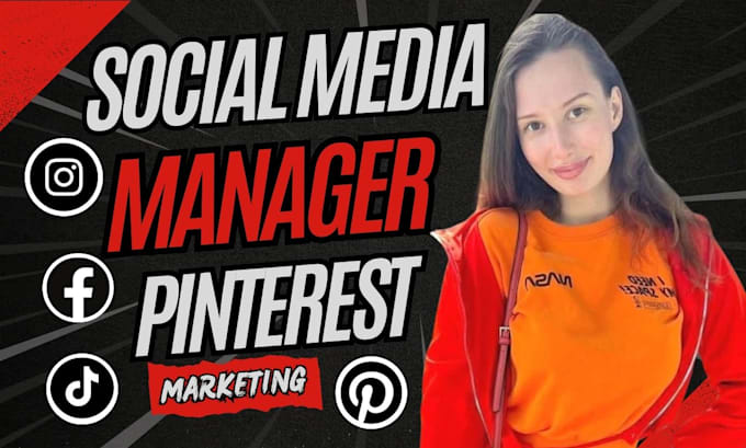 Gig Preview - Pinterest marketing social media manager instagram reel facebook content creator