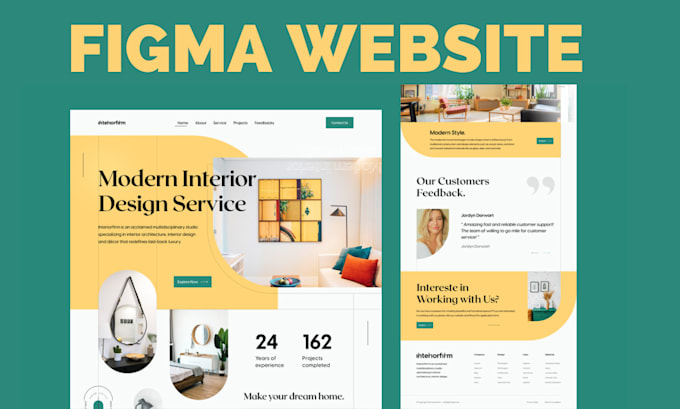 Gig Preview - Do figma design, figma website, figma design website, website ui ux, webflow