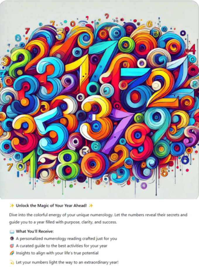 Bestseller - prepare your numerology for the upcoming year