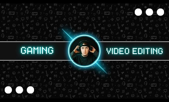 Gig Preview - Do youtube video outro and intro editing gaming video editing for twitch kick