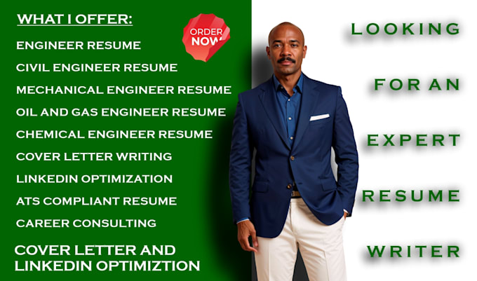 Gig Preview - Craft resume for tech civil engineer mechanical and other engineering profession