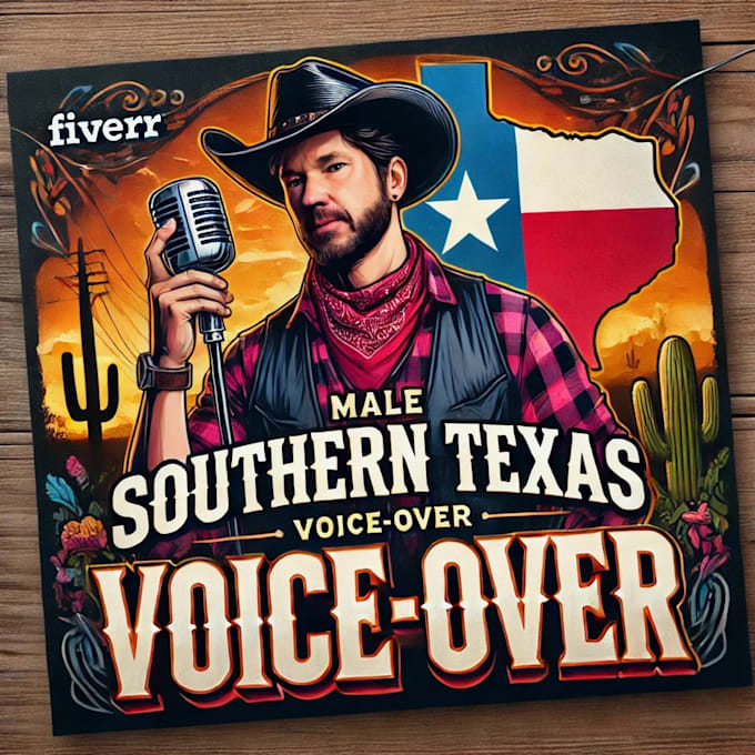 Gig Preview - Record a southern texas male voice over warm rugged genuine