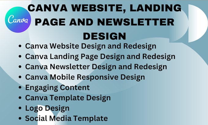 Bestseller - canva website design canva landing page canva template canva portfolio website