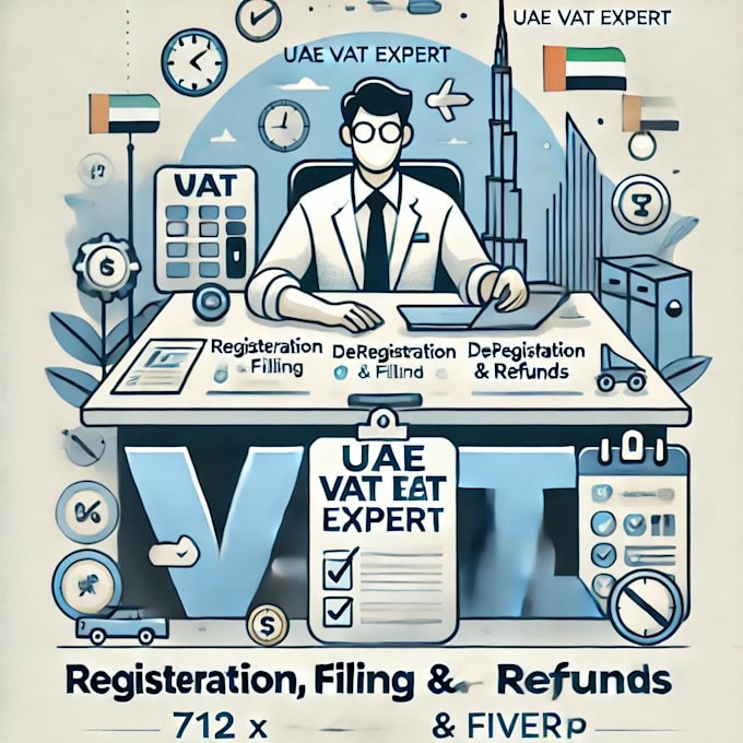 Gig Preview - Handle vat registrations, filings, deregistration, refund