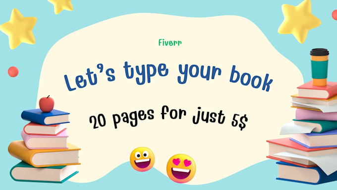 Gig Preview - Retype and format any printed documents, books