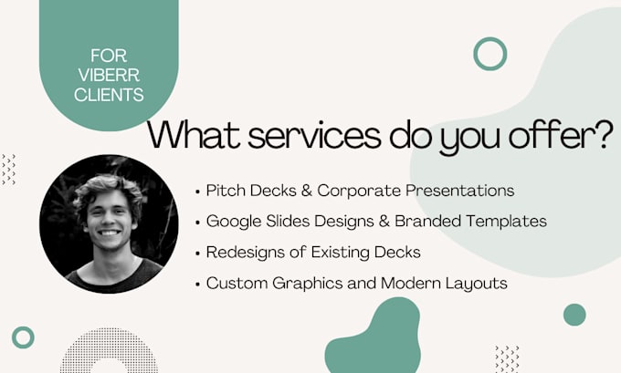 Gig Preview - Design powerpoint presentation, pitch deck for your business