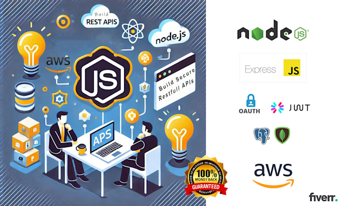 Gig Preview - Build secure and scalable rest apis with nodejs expertise