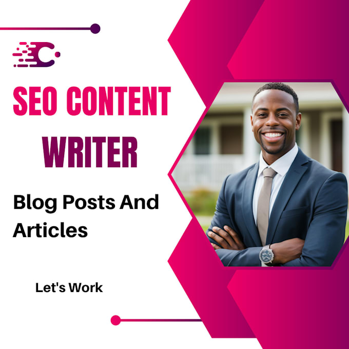 Gig Preview - Write high quality SEO blog posts and articles for you