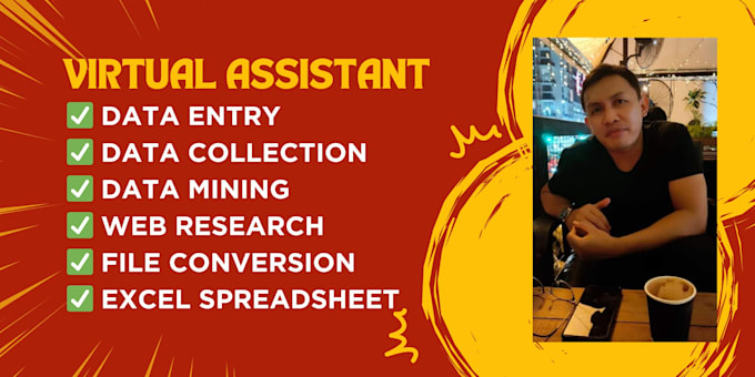 Bestseller - do virtual assistant, data entry, and web research services efficiently