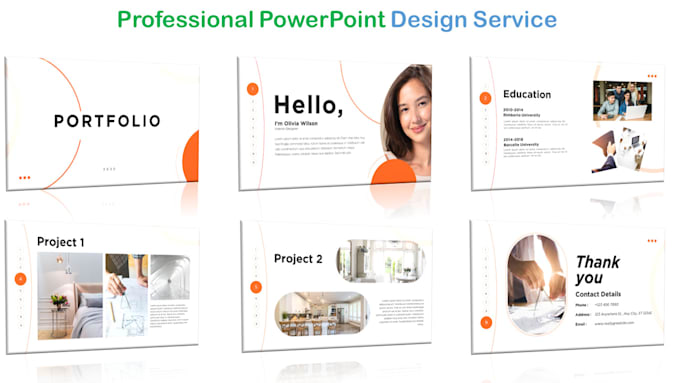 Gig Preview - Design a professional powerpoint presentation